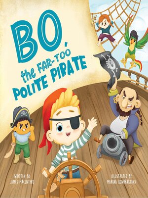 cover image of Bo, the Far-Too Polite Pirate